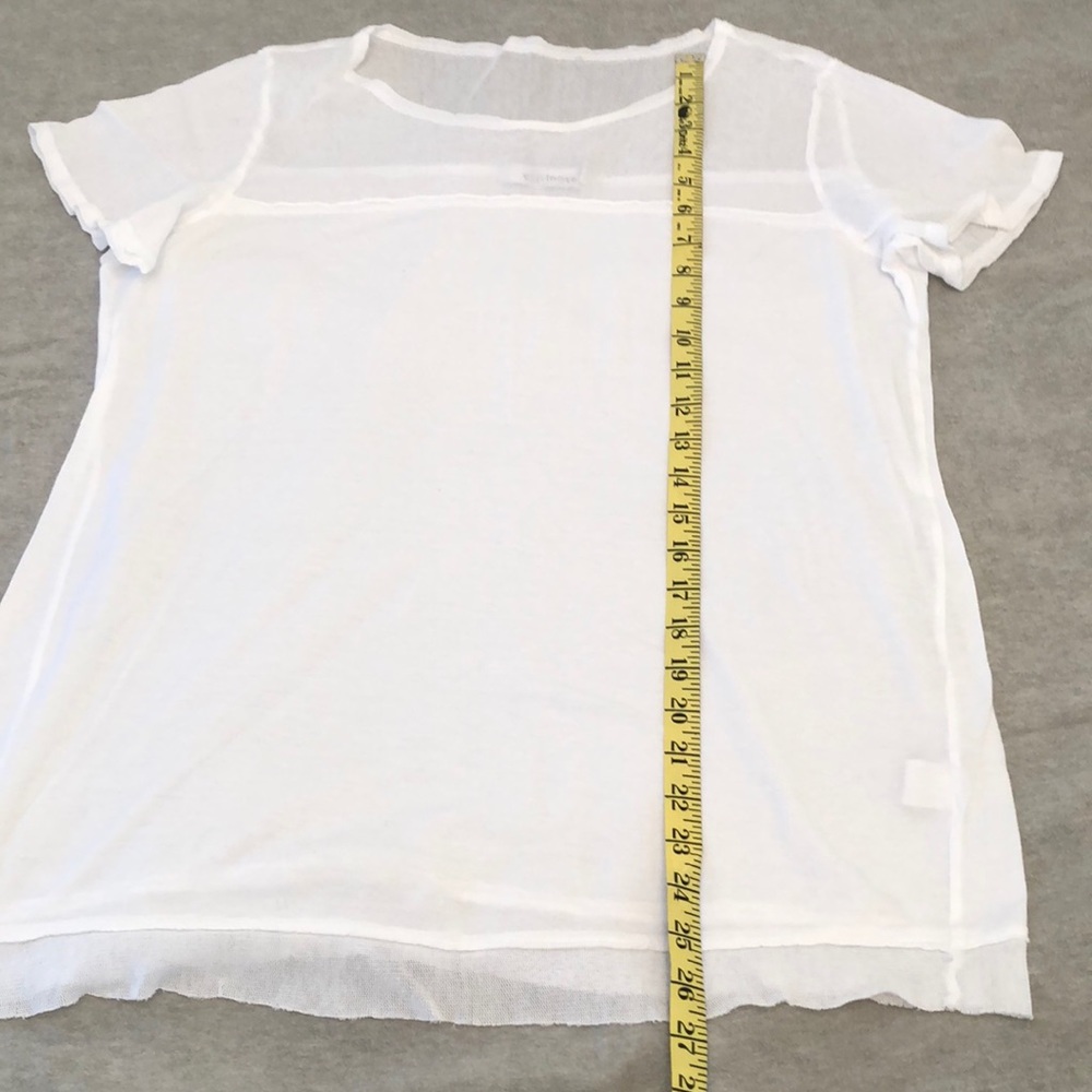 Cut Loose mesh top, tee